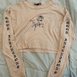 Forever 21 Cropped long sleeve